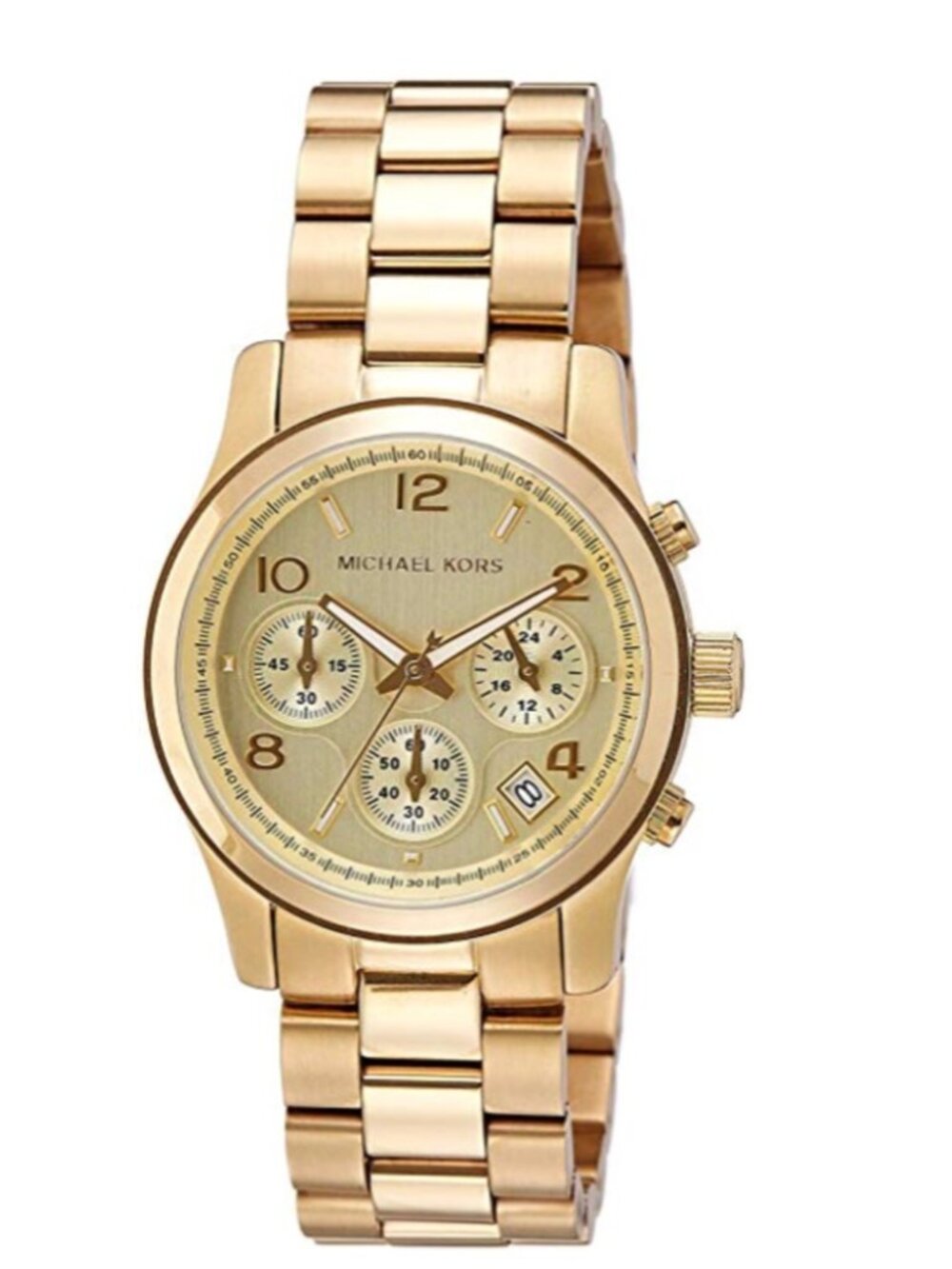 Michael Kors Women's Gold Chrome Watch